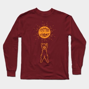 Positive Vibes Bomb - DBZ Long Sleeve T-Shirt